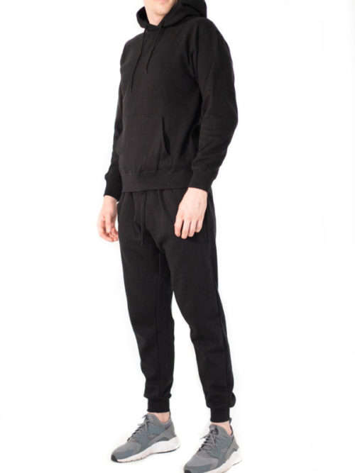 2pc Mens Black Tracksuit (Sizes Small- 3XL)