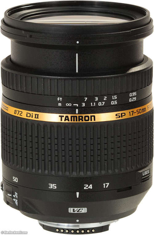 CANON Tamron SP 17-50mm f/2.8