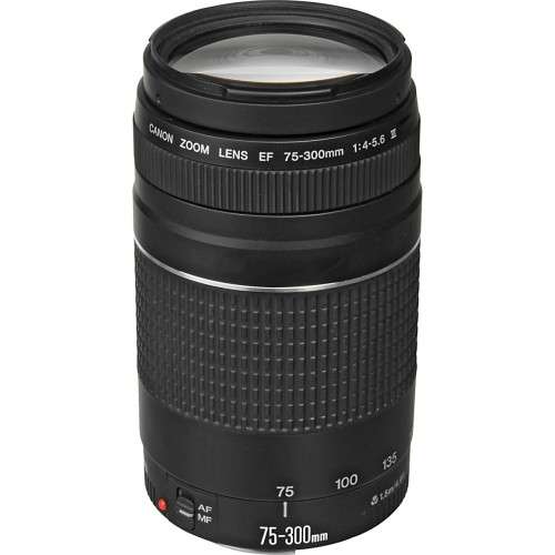 CANON ZOOM LENS EFS 75-300mm 1:4.5-5.6  iii - AS NEW