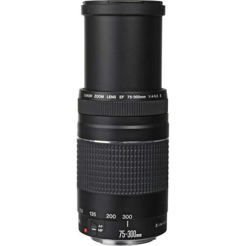 CANON ZOOM LENS EFS 75-300mm 1:4.5-5.6  iii - AS NEW