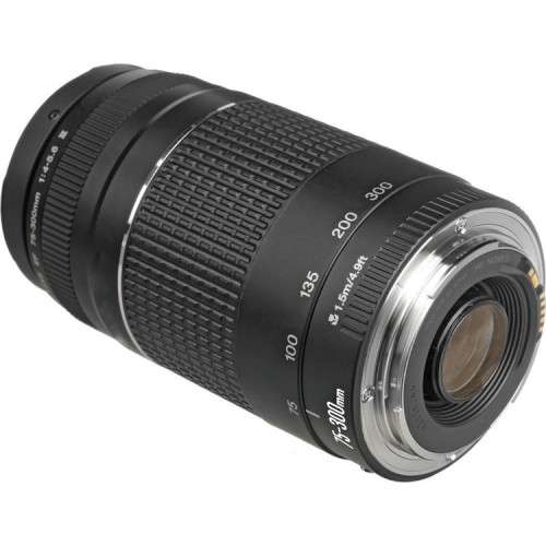 CANON ZOOM LENS EFS 75-300mm 1:4.5-5.6  iii - AS NEW