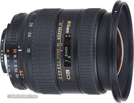 Nikon AF-ZOOM  NIKKOR IF ASPHERICAL - 18-35mm 1:3.5-4.5 D ED