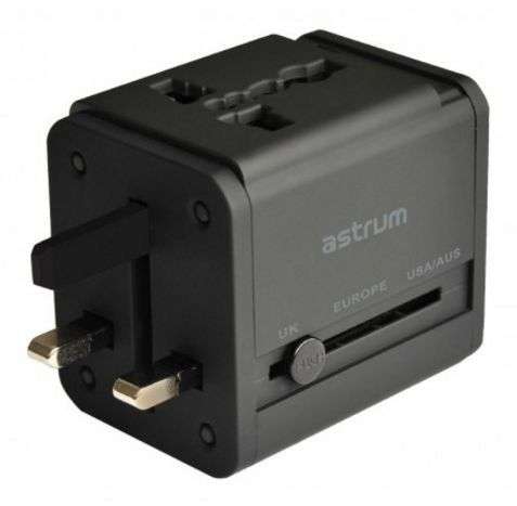 ASTRUM TRAVEL ADAPTER WITH USB