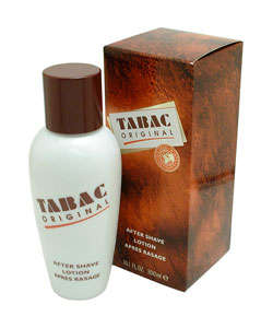 Tabac Original Gift Set For Men - 50ml Aftershave Lotion+Shaving Bowl+Shaving Razor+Brush+Stand
