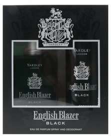Yardley English Blazer  Black Gift set for Men 100ml EDP+Body Wash