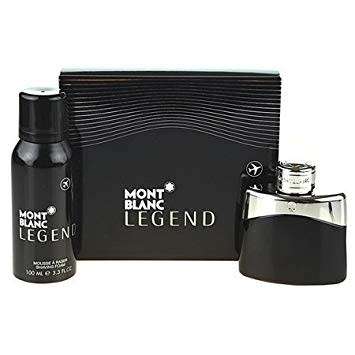 Mont Blanc Legend Gift set for Men 50ml EDT+ 100ml Shaving Foam