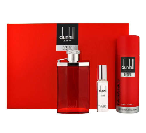 Dunhilll Desire Red Gift Set 100ml + 30ml+ Deodorant spray