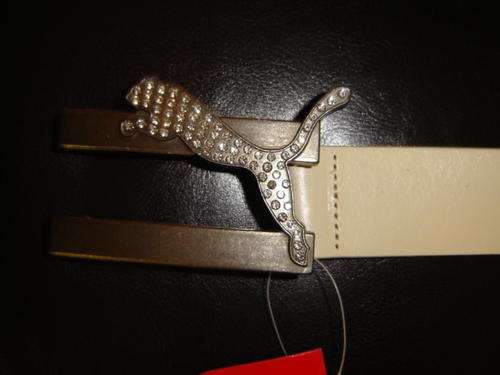 Original Puma Sample Leather Diamond Cat Belt II