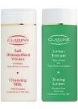 Clarins Duo Cleansing Set - Toning Lotion + Cleansing Milk