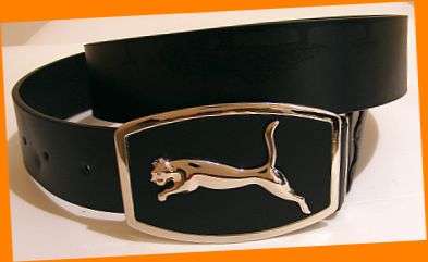 BLACK PUMA BELT - 110CM