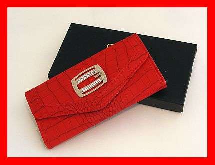 RED GUESS PURSE