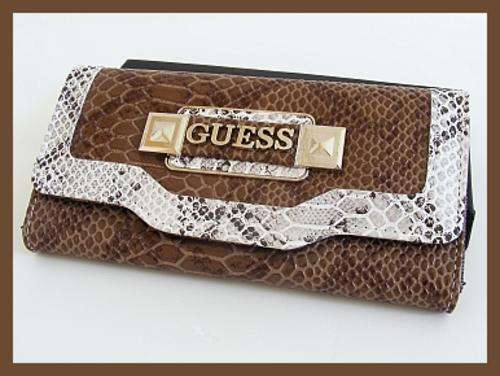 BROWN GUESS PURSE