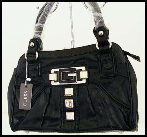 BLACK GUESS HANDBAG - LARGE SIZE