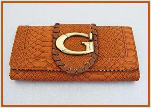 TAN GUESS PURSE