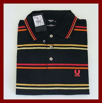 MENS UZZI GOLF SHIRT - SIZE :  LARGE
