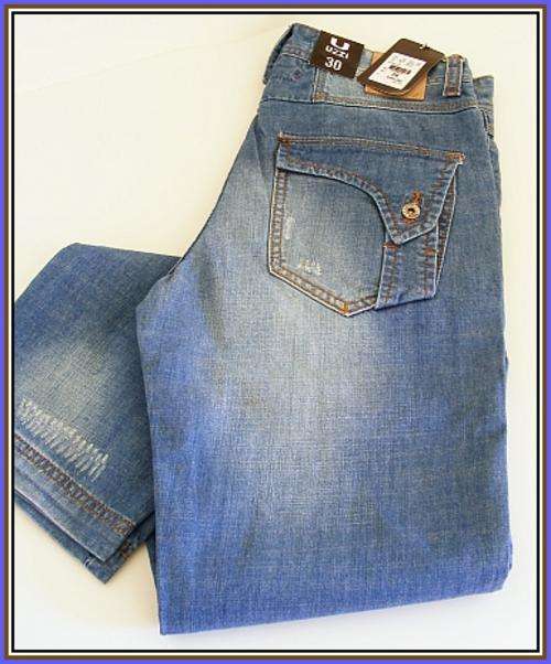 MENS UZZI BLUE JEANS - SIZE:(W) 34