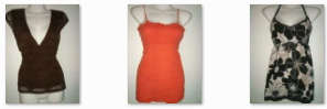 3x Ladies Summer Tops {Medium}