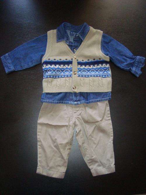 Boys Fancy 3 piece Set - 6-12 Months