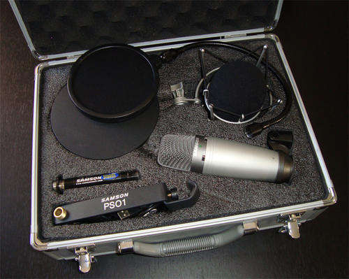 SAMSON C03U Recording/Podcasting Pack + Pop Shield