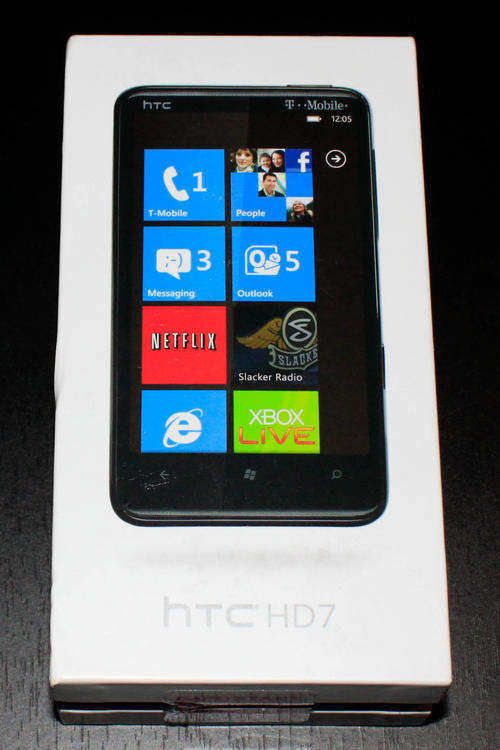 HTC HD7 - 16GB - ONE DAY OLD - WP7 Mango loaded