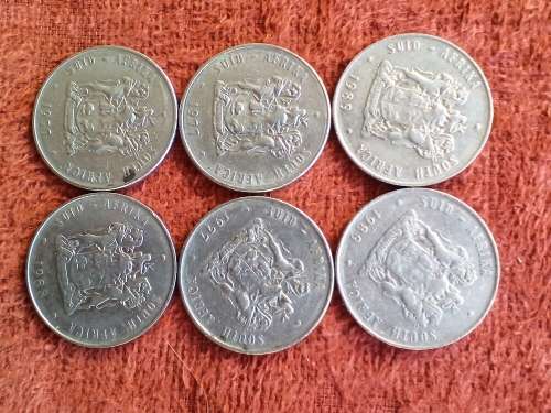 6 x one Rands