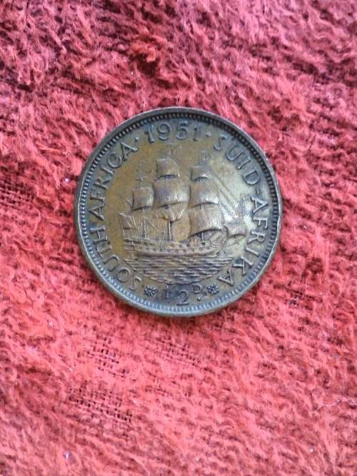 1951 half penny
