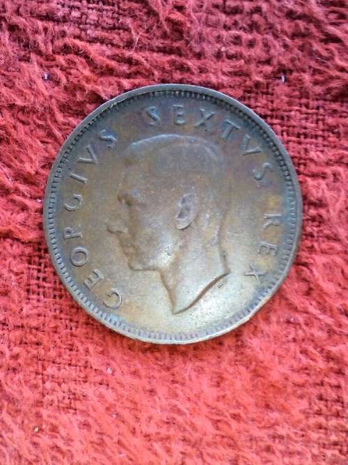 1949 half penny South Africa