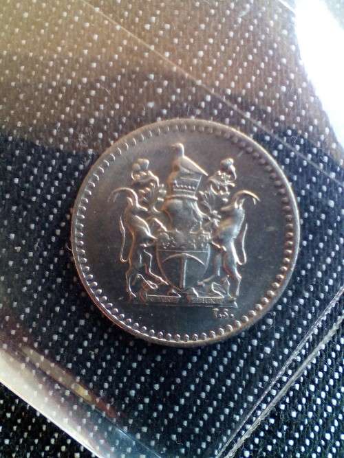 High grade 1970 Rhodesian two and half cent