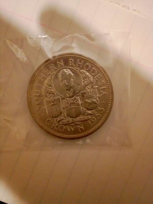 Rhodesia 1953 Crown