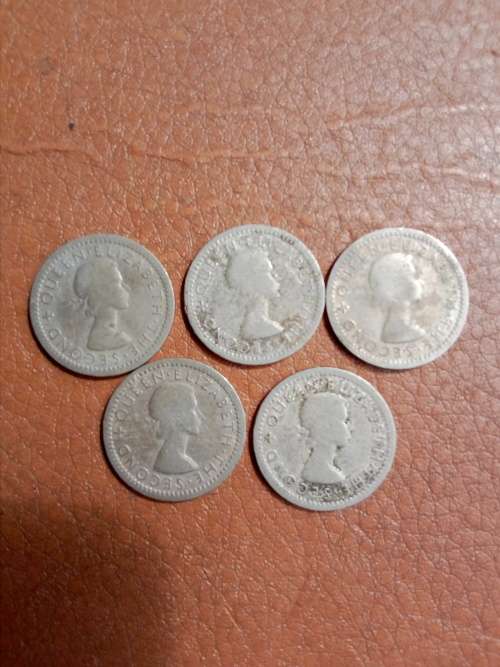 Rhodesia 1955 three pence
