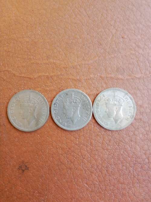 Rhodesia 1951 three pence