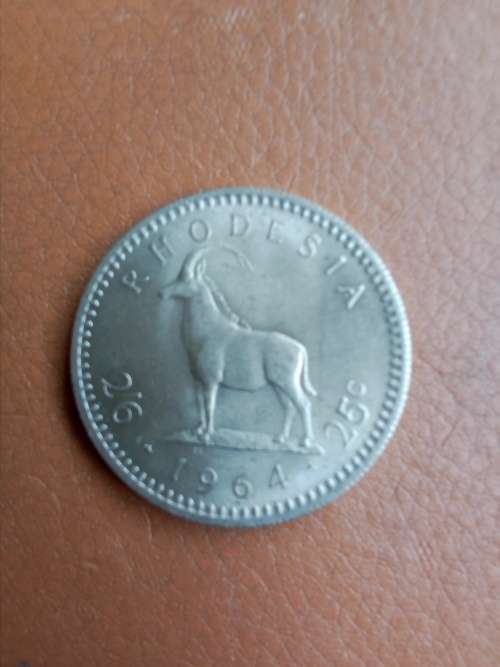 Rhodesia 1964 twenty five cents