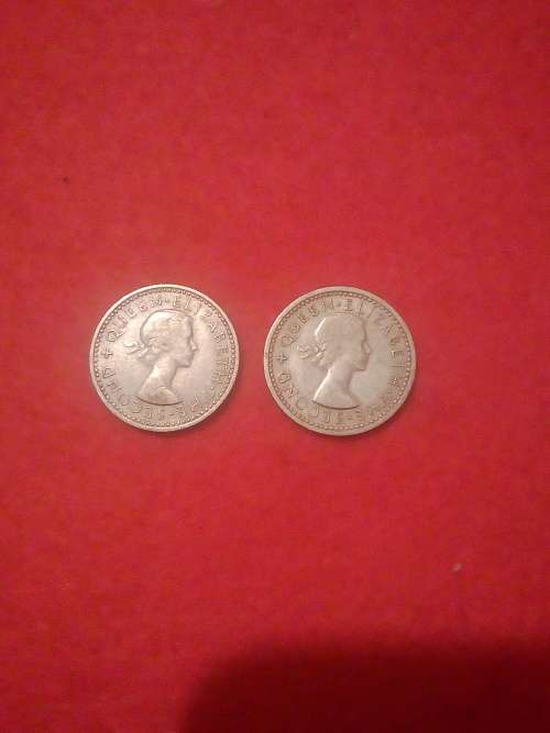 Rhodesia three pence x 2