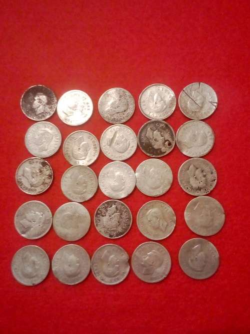 25 x damaged South African  3d lot
