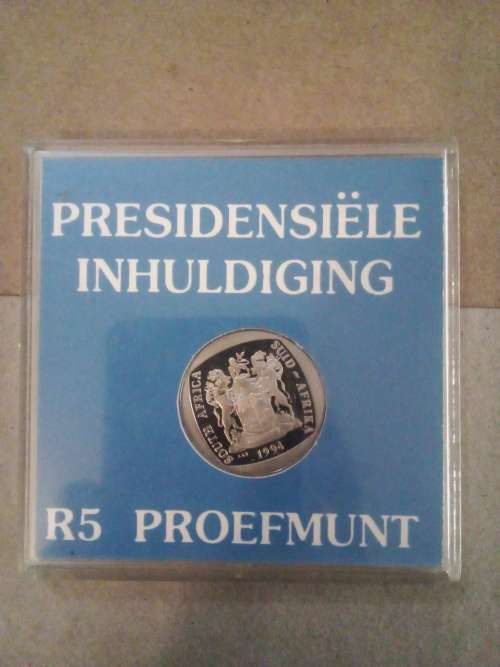 proof sealed by S A Mint
