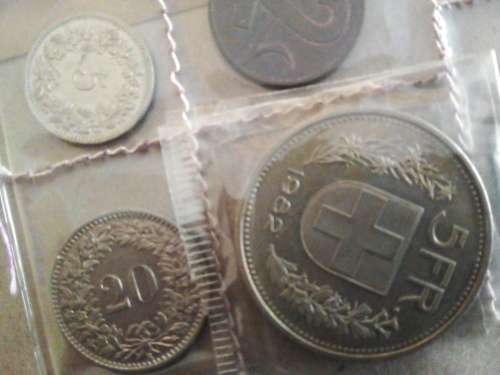 Swiss coin lot
