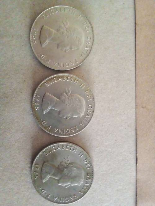 Churchill Crowns x 3 1965