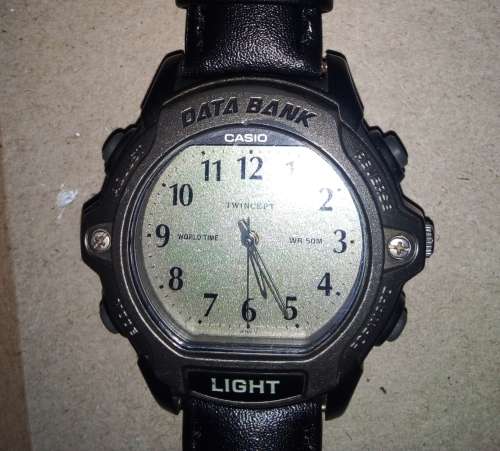 vintage Casio data bank