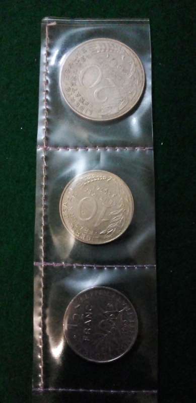 French coins