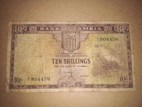 Zambia Ten Shillings