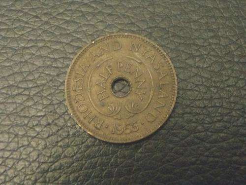1955 half penny