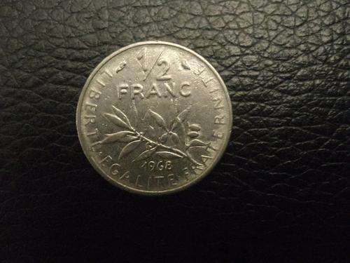 France half Franc 1968