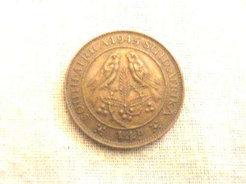 1945 quarter penny