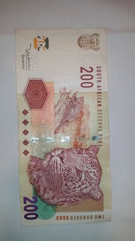 Mboweni - R200 NOTE -FIRST ISSUE