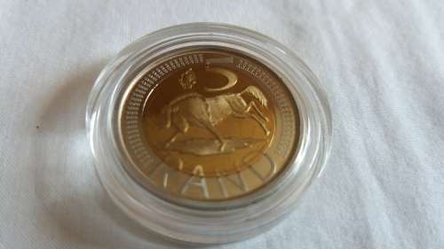 2007 Oom Paul R5 Mintmark Coin