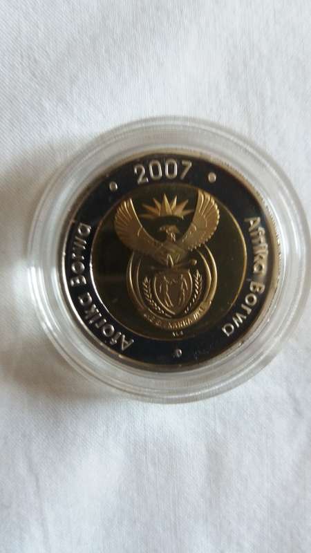 2007 Oom Paul R5 Mintmark Coin