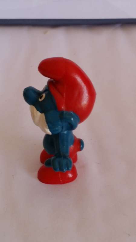 1969 SCHLEICH 20001 - PAPA SMURF - SCHLEICH PEYO - MADE IN HONG KONG