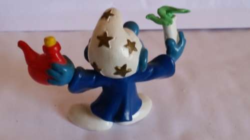 1979 SCHLEICH 20116  - ALCHEMIST SMURF - PEYO / BULLY  - MADE IN WEST GERMANY