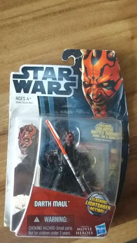 HASBRO STAR WARS - DARTH MAUL -  MOVIE HEROES SERIES 36568