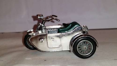 1962 - MATCHBOX LESNEY - MODELS OF YESTERYEAR Y8 - 1914 SUNBEAM MOTORCYCLE- MADE IN ENGLAND